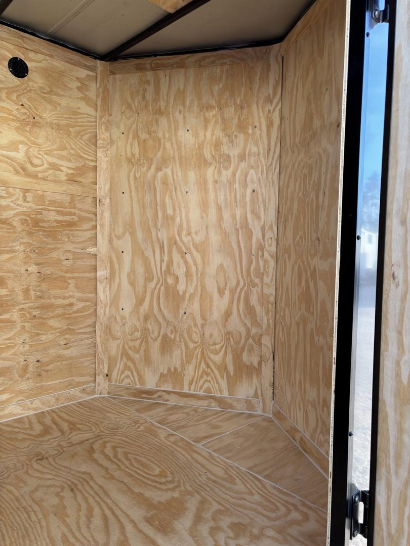 New 2025 FGT 6x12 Tandem Axle Cargo / Enclosed Trailer - BLACKOUT PACKAGE