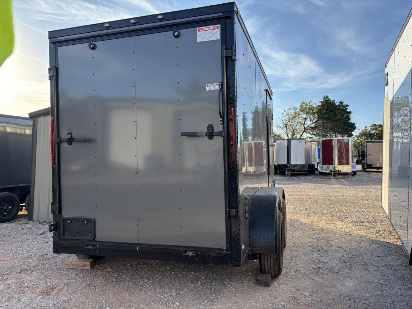 New 2025 FGT 6x12 Tandem Axle Cargo / Enclosed Trailer - BLACKOUT PACKAGE