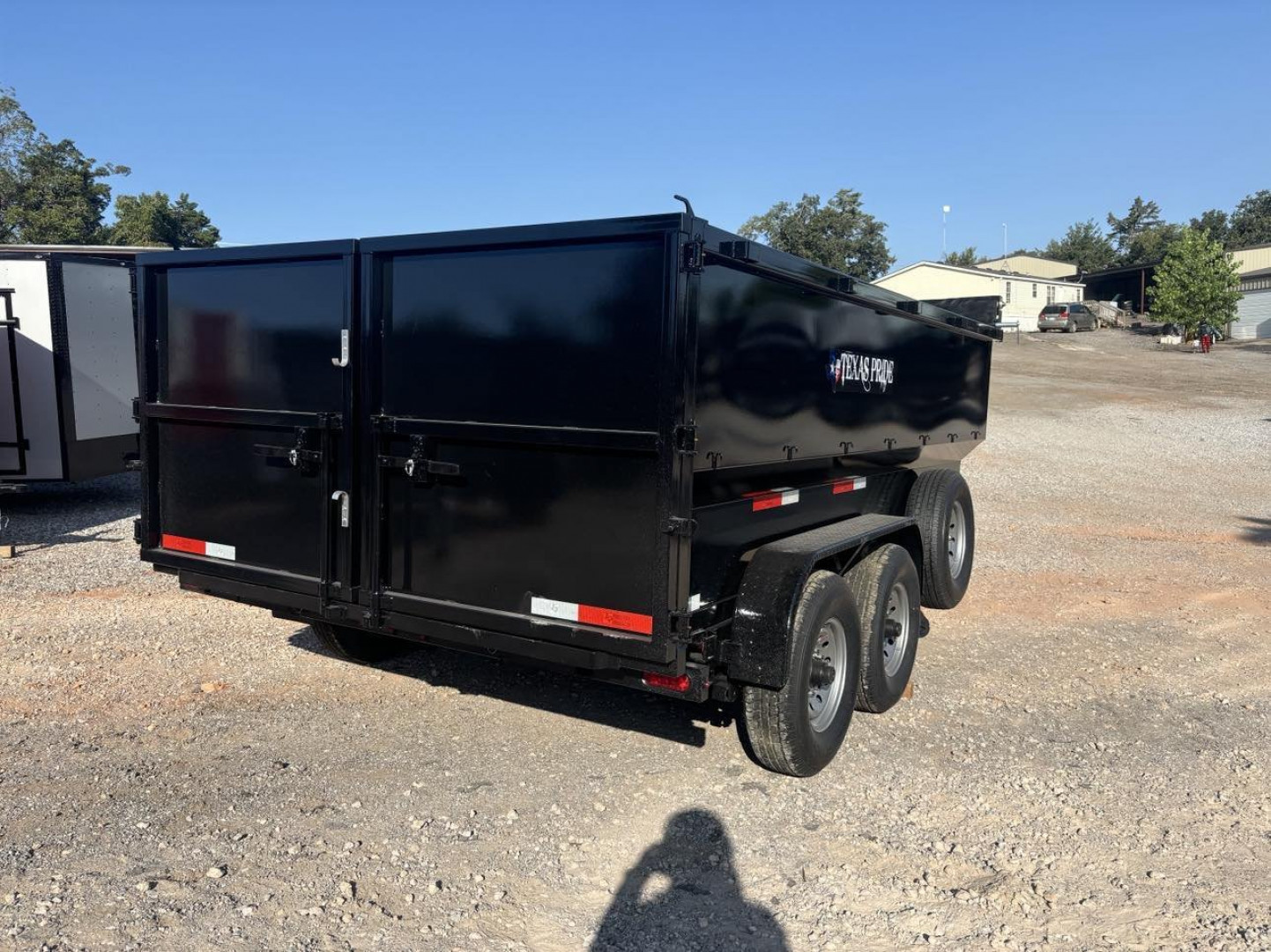 New 2025 Texas Pride Trailers DT7x14x4-8K Axles, 3/16 FLOOR