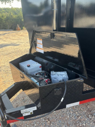 New 2025 Texas Pride Trailers DT7x14x4-8K Axles, 3/16 FLOOR