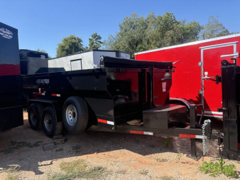 New 2025 Texas Pride Trailers DT7X14X3 Dump Trailer