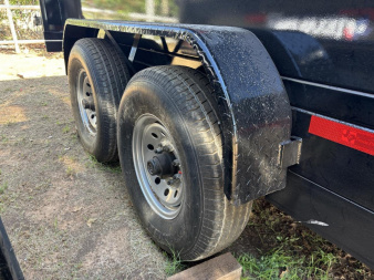 New 2025 7x16x3 Texas Pride Trailers Dump Trailer