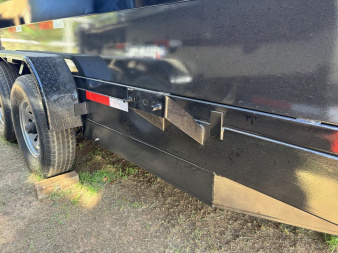 New 2025 7x16x3 Texas Pride Trailers Dump Trailer