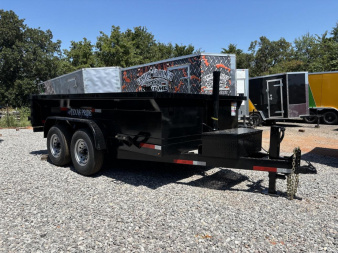 New 2024 FAMILY TRAILER DT7X12X2 Dump Trailer