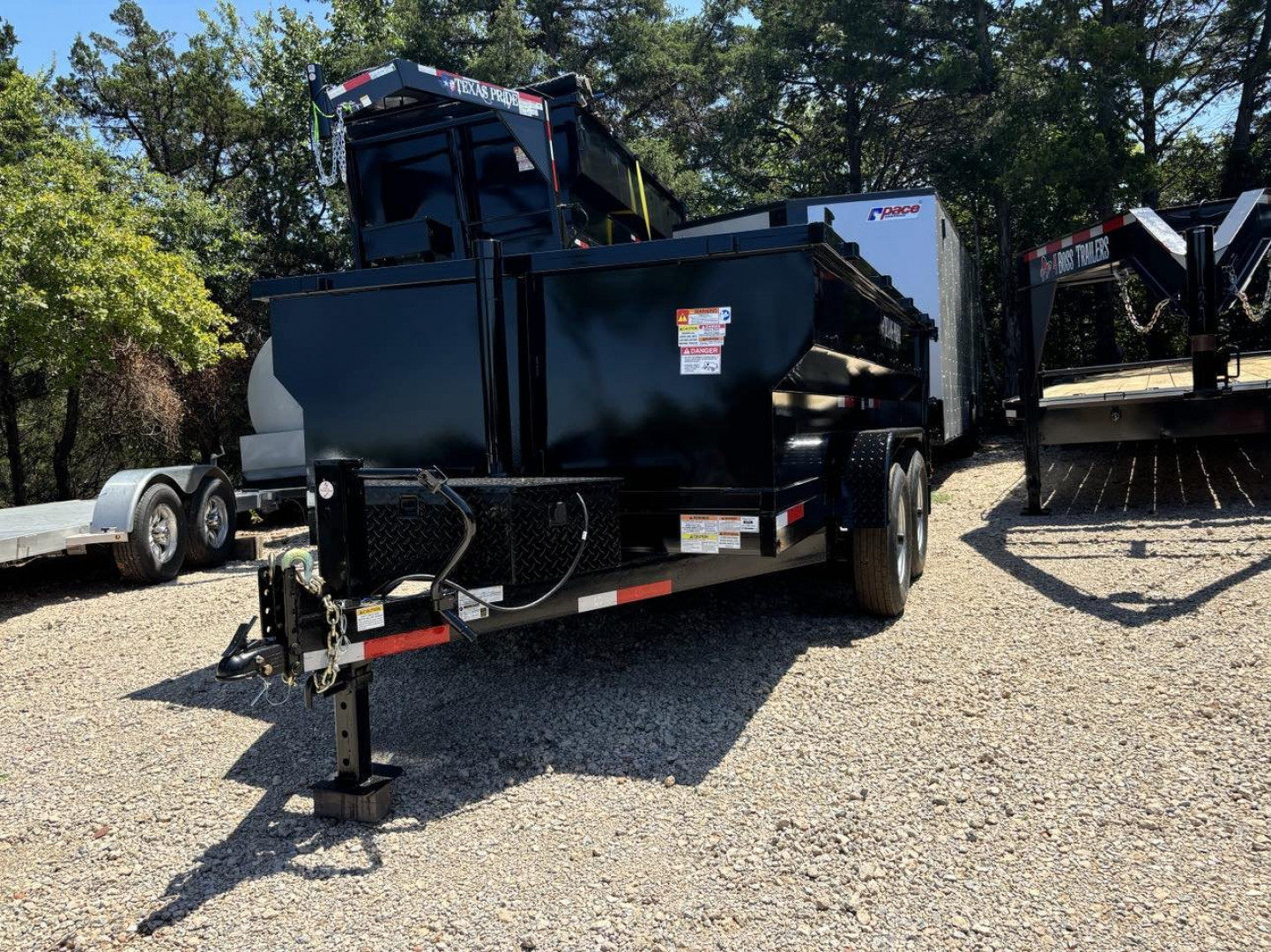 New 2024 FAMILY TRAILER DT7X12X3 Dump Trailer