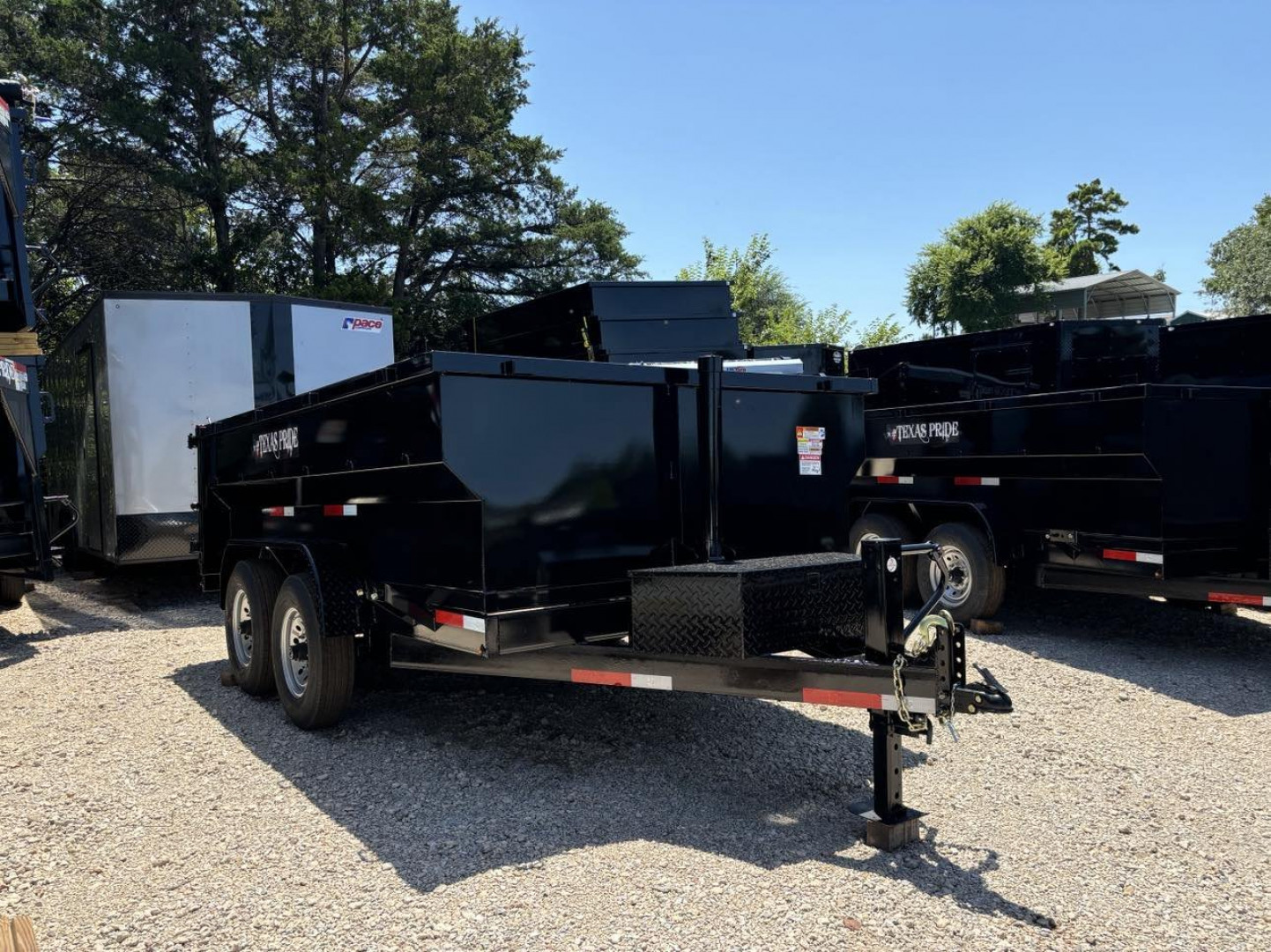 New 2024 FAMILY TRAILER DT7X12X3 Dump Trailer