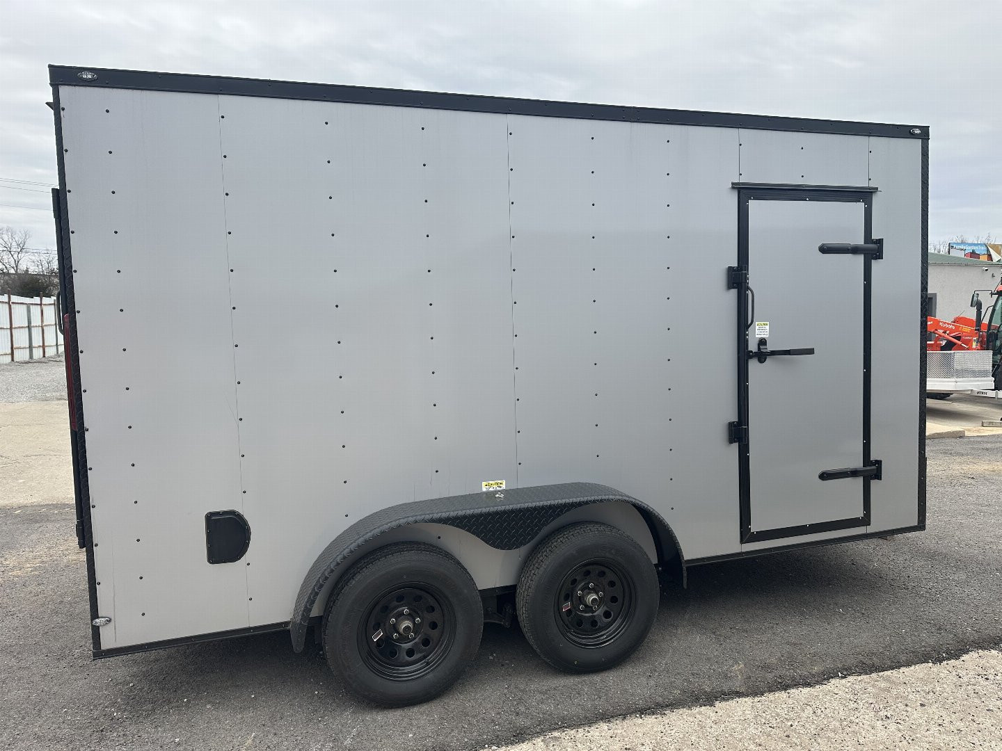 New 2024 FGT 7x14TA Cargo / Enclosed Trailer - BLACKOUT PACKAGE