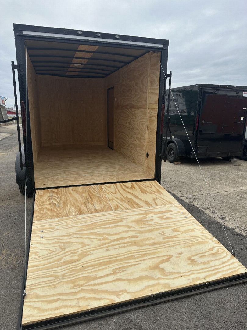 New 2024 FGT 7x14TA Cargo / Enclosed Trailer - BLACKOUT PACKAGE