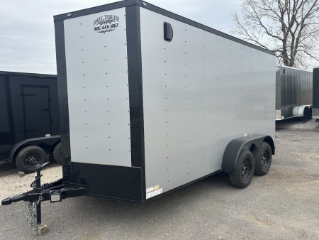 New 2024 FGT 7x14TA Cargo / Enclosed Trailer - BLACKOUT PACKAGE