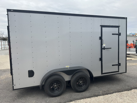 New 2024 FGT 7x14TA Cargo / Enclosed Trailer - BLACKOUT PACKAGE