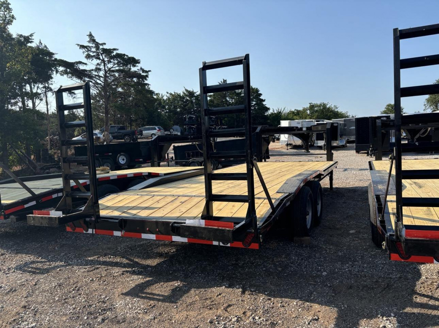 New 2024 4Boss Trailers 102X22 LOWBOY Equipment Trailer