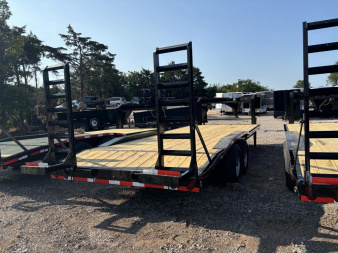 New 2024 4Boss Trailers 102X22 LOWBOY Equipment Trailer