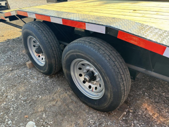 New 2024 4Boss Trailers 102X22 LOWBOY Equipment Trailer