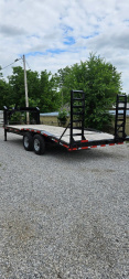 New 2024 4Boss Trailers 102X20 GN LOWBOY Equipment Trailer
