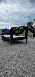 New 2024 4Boss Trailers 102X20 GN LOWBOY Equipment Trailer