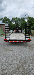 New 2024 4Boss Trailers 102X20 GN LOWBOY Equipment Trailer