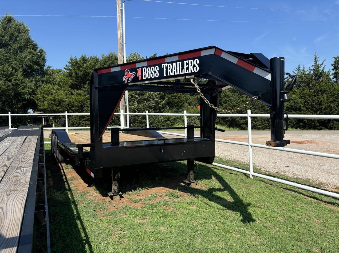 New 2024 4Boss Trailers 102x20 ELECTRIC TILT Tilt Trailer