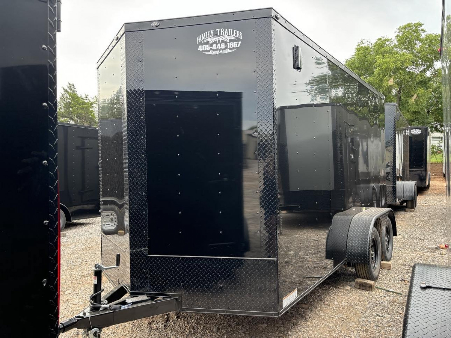 New 2024 FGT 7x14TA Cargo / Enclosed Trailer