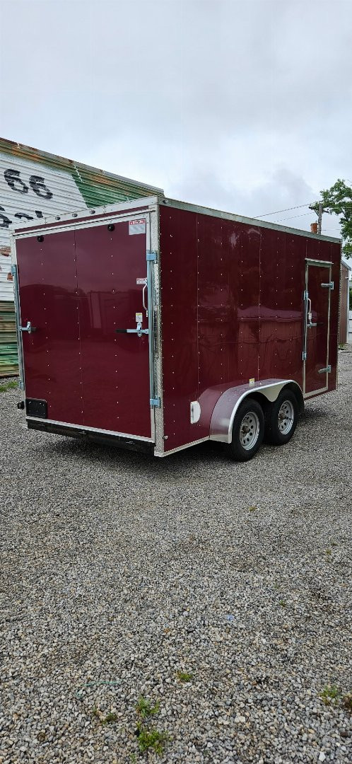 New 2024 FGT 7x14TA Cargo / Enclosed Trailer