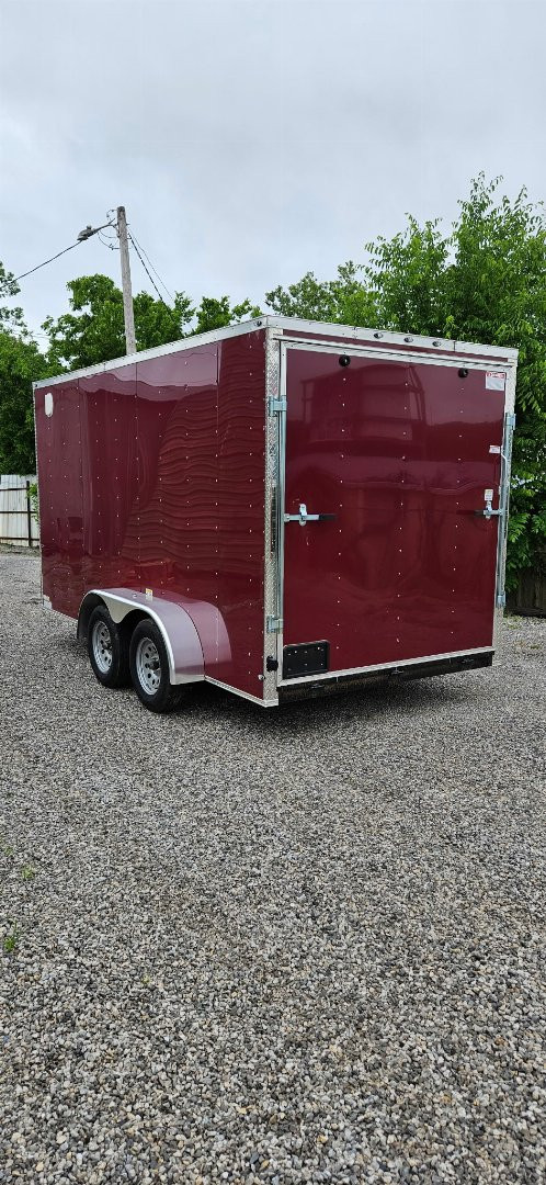 New 2024 FGT 7x14TA Cargo / Enclosed Trailer