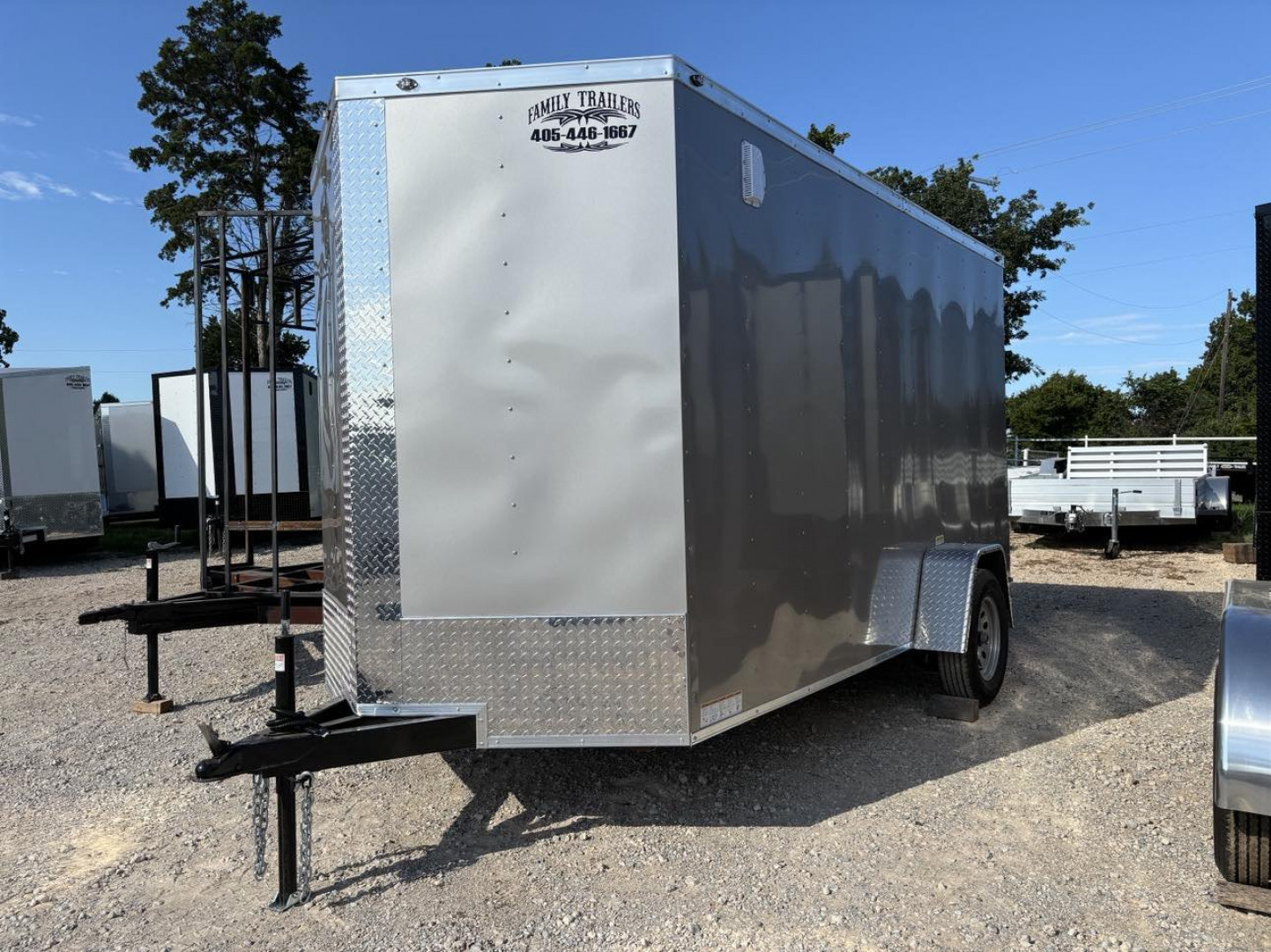 New 2024 FGT 6x12SA Cargo / Enclosed Trailer