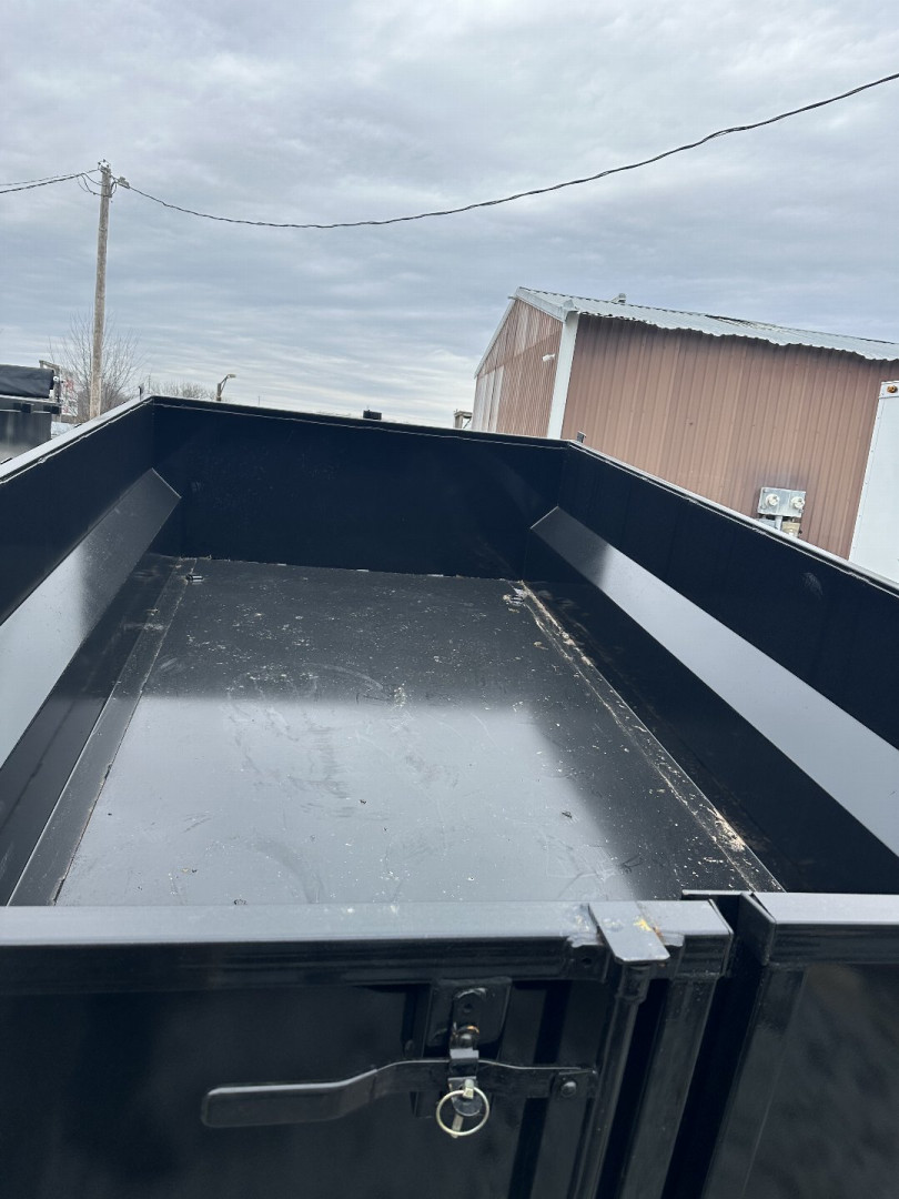 New 2024 Texas Pride Trailers DT71414KBP Dump Trailer 3ft Sidewalls