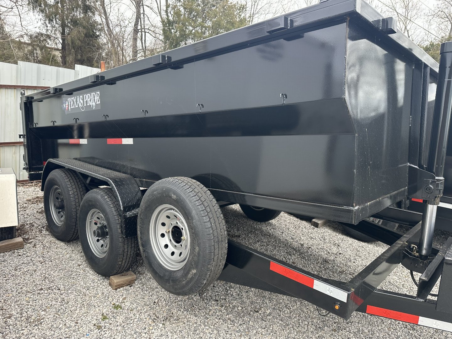 New 2024 Texas Pride Trailers DT71414KBP Dump Trailer 3ft Sidewalls