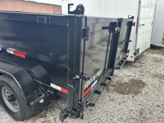 New 2024 Texas Pride Trailers DT71414KBP Dump Trailer 3ft Sidewalls
