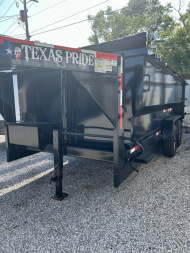 New 2024 Texas Pride Trailers DT71616 Dump Trailer