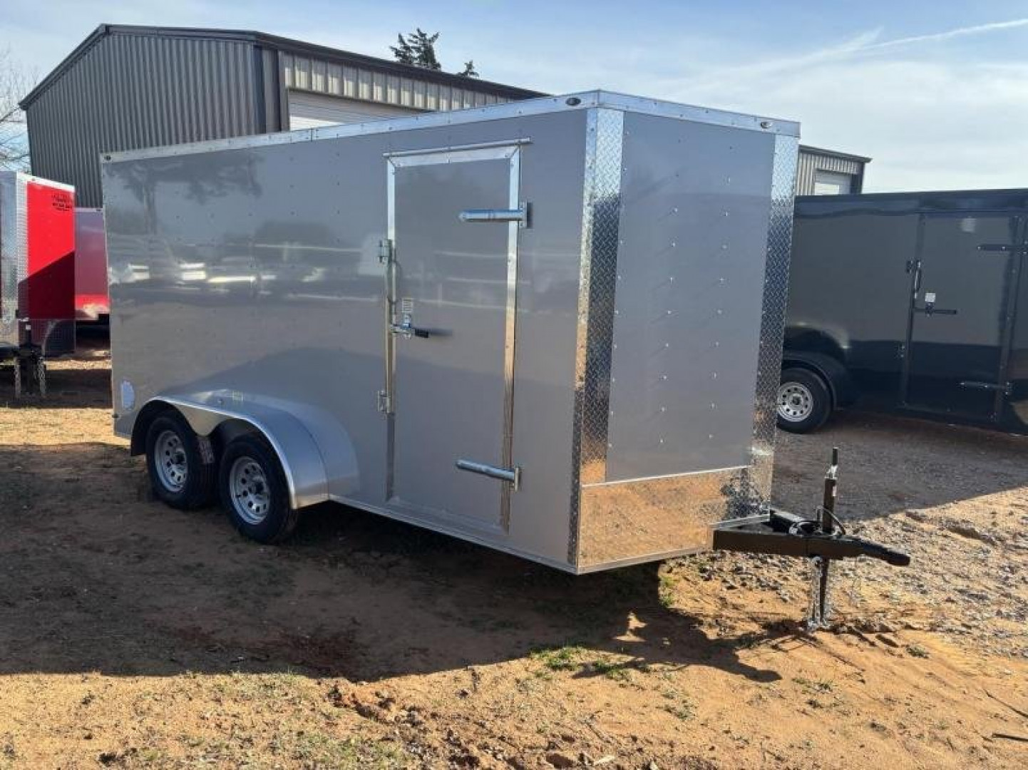 New 2024 FGT 7x14TA Cargo / Enclosed Trailer
