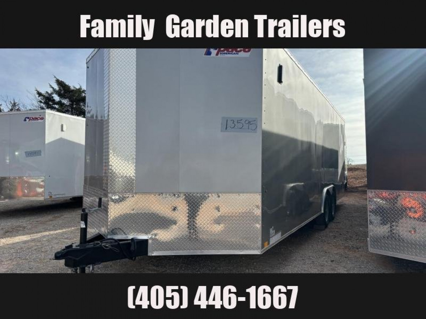 New 2024 Pace American SE 8.5x24 Car Hauler Trailer -5200lb Axles