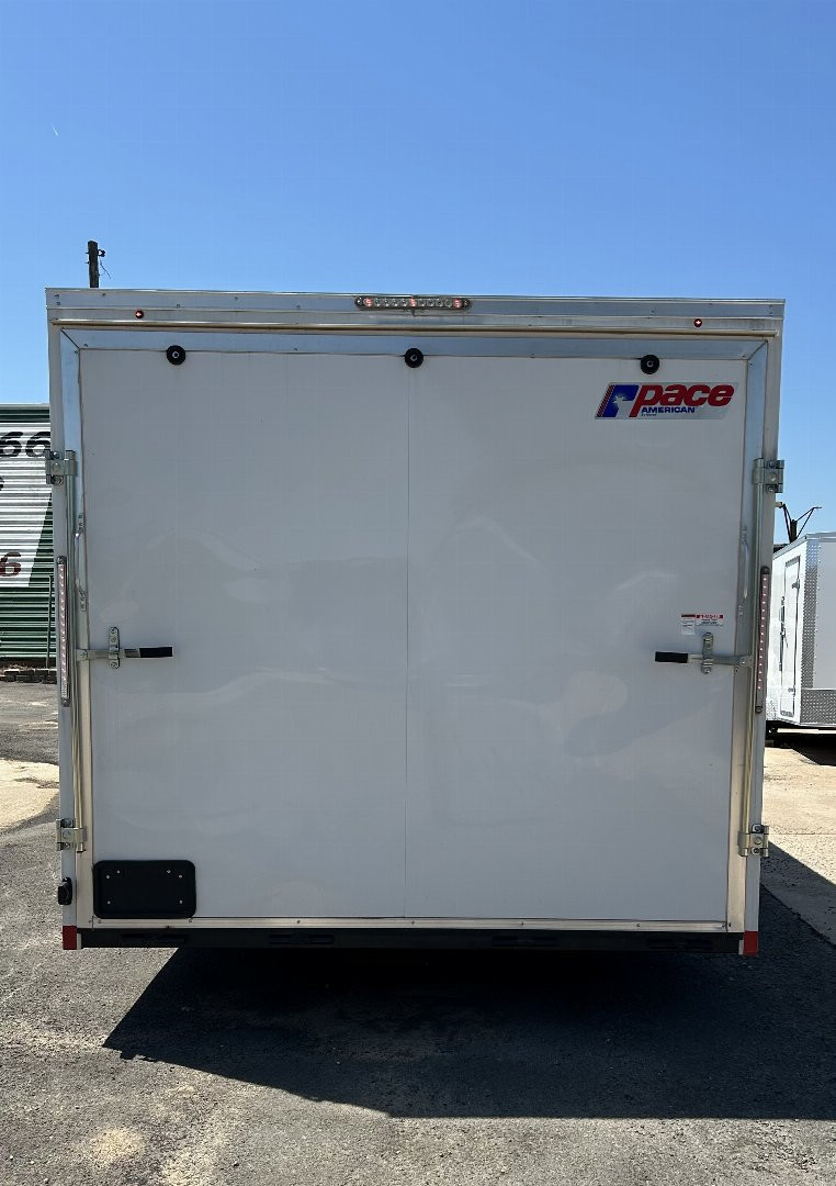 New SALE! 2024 Pace American 8.5x24 Car Hauler Trailer -5200lb Axles-SCREWLESS EXTERIOR