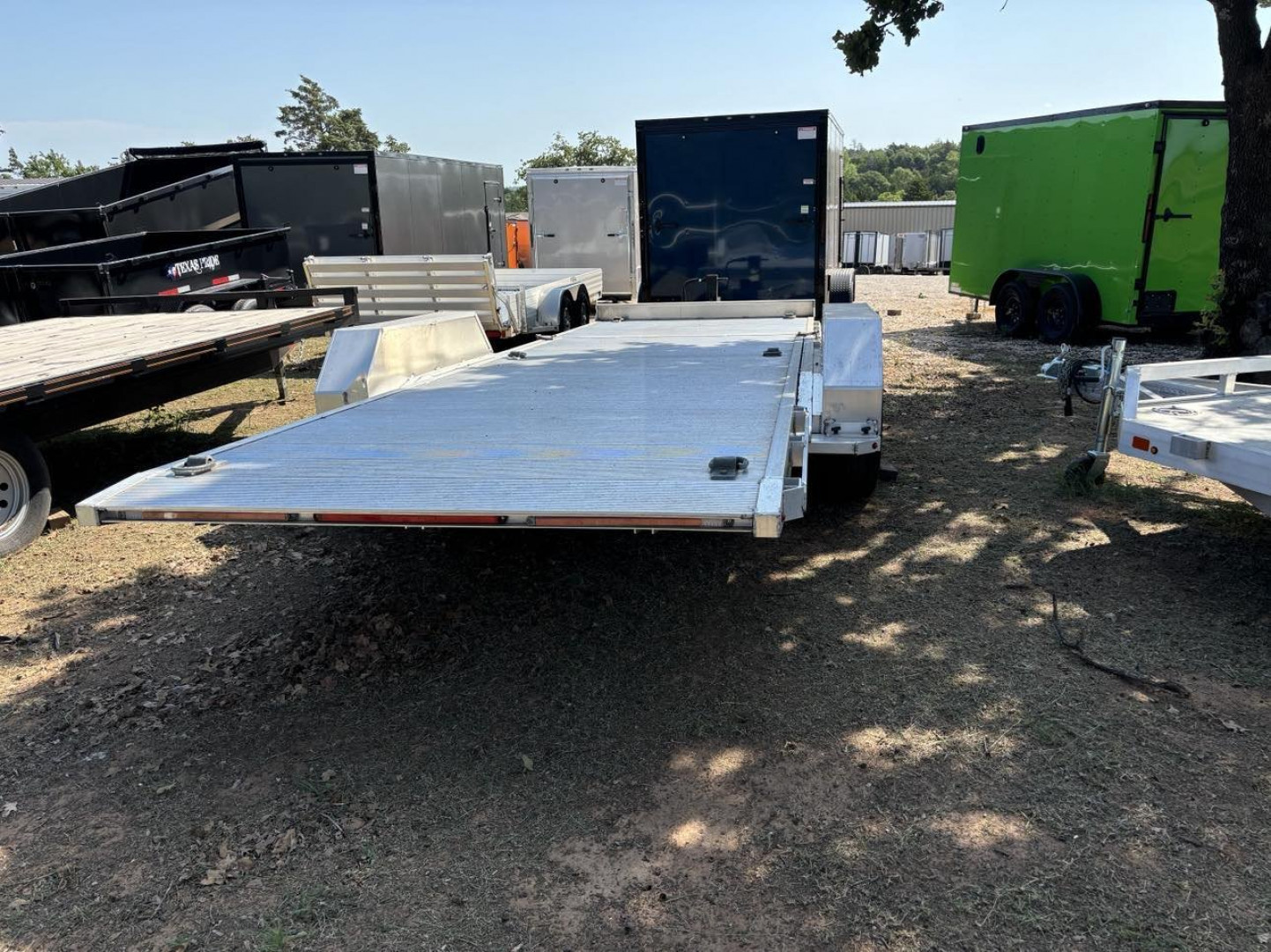New 2024 Aluma 8222-14K-6SF-TILT Utility Trailer