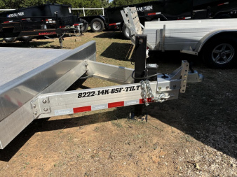 New 2024 Aluma 8222-14K-6SF-TILT Utility Trailer