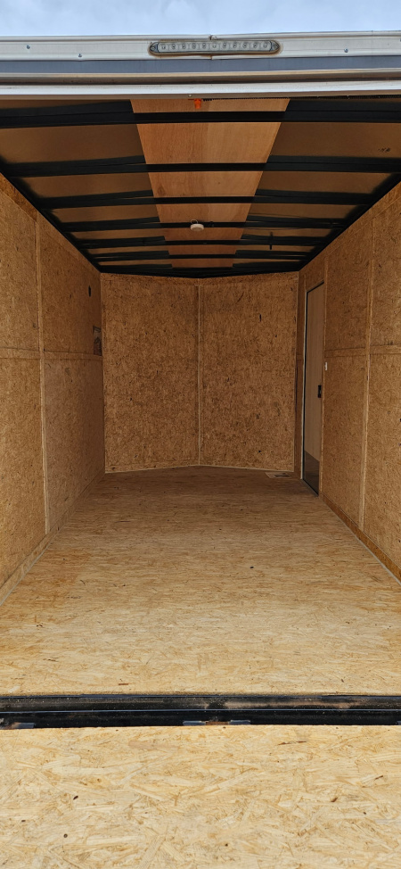 New 2023 Pace American 7x14 Tandem Axle Enclosed Cargo Trailer