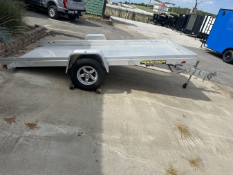New 2023 Aluma 6812HTILT Utility Trailer