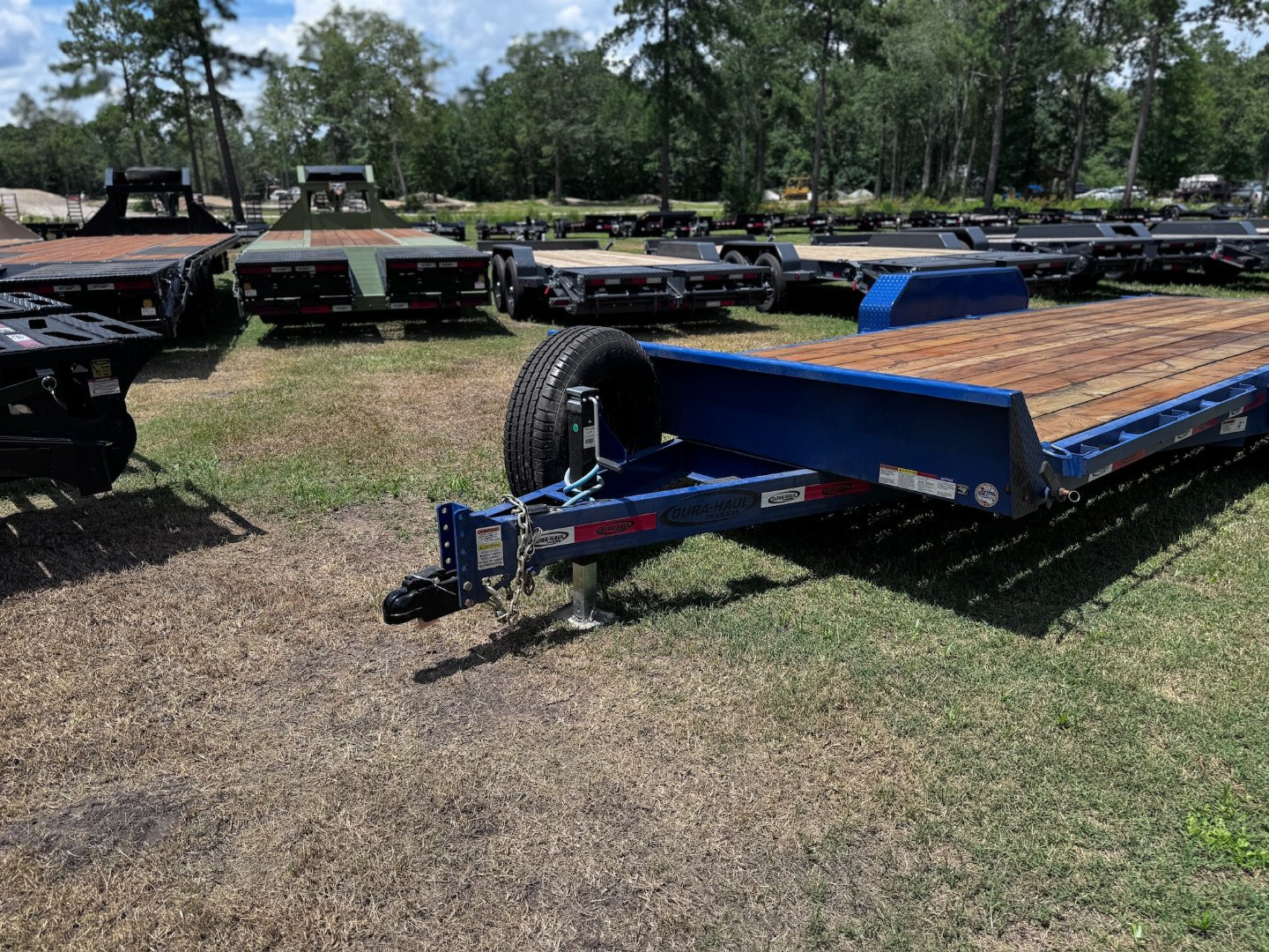 New 2025 Dura-Haul 7X22 FULL TILT 14K Equipment Trailer