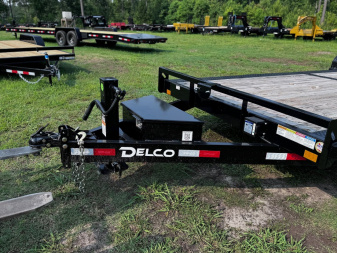 New Delco 14K BUMPER TILT 83" X 24' 8' Stationary Deck