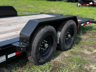 New Delco 14K BUMPER TILT 83" X 24' 8' Stationary Deck