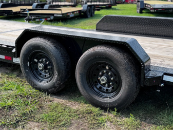 New Delco 14K BUMPER TILT 83" X 24' 8' Stationary Deck