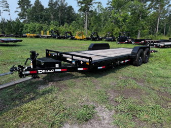 New Delco 14K Bumper Tilt 83" X 20' Wide W 4' Stationary Deck