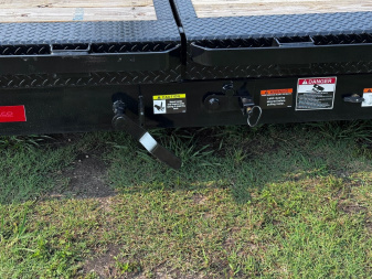 New Delco 14K Bumper Tilt 83" X 20' Wide W 4' Stationary Deck