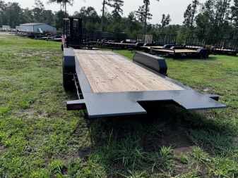 New Delco 14K Bumper Tilt 83" X 20' Wide W 4' Stationary Deck