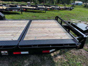 New Delco 14K Bumper Tilt 83" X 20' Wide W 4' Stationary Deck