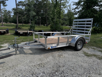 New Misson 60x10 3K Single Axle Utility Trailer