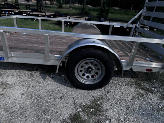 New Misson 60x10 3K Single Axle Utility Trailer
