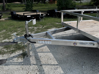 New Misson 80x12 3K Single Axle Utility Trailer