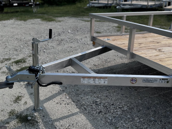 New Misson 80x14 Single Axle 3K Utility Trailer