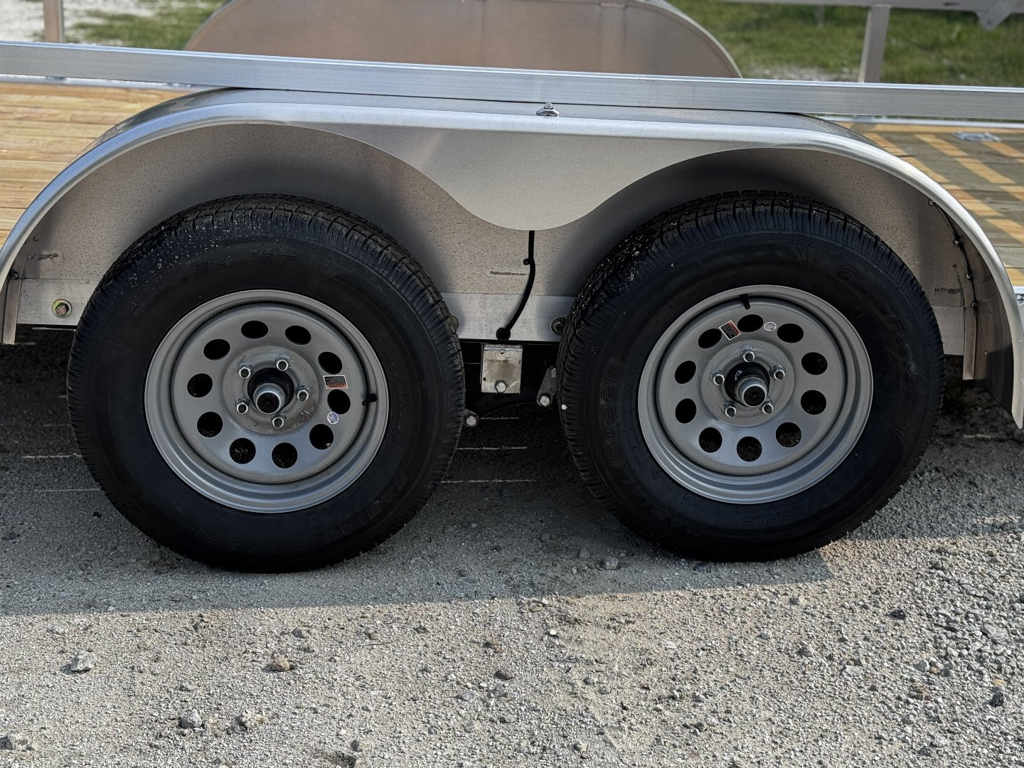 New Misson 6.5x14 6K Tandemn Axle Utility Trailer