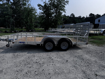 New Misson 6.5x14 6K Tandemn Axle Utility Trailer